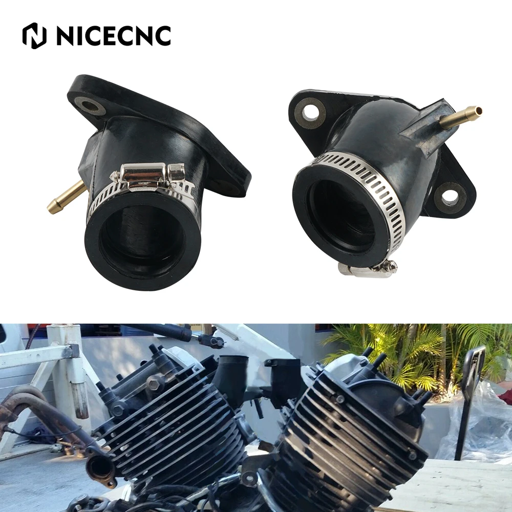 

For Yamaha XVS650 V-Star Classic Custom 1998-2016 A Drag Star Classic 1998-06 Midnight Custom 2005-10 Intake Manifold Carb Boots