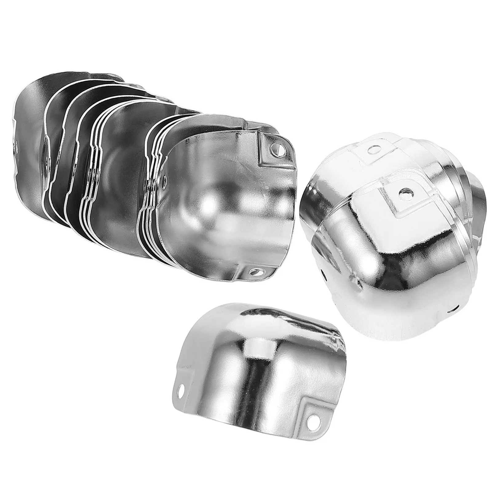 

20Pcs Precision-Fit Aluminum Alloy Corner Protectors Heavy-Duty Metal Aviation Case Edge Guards for Toolboxes Travel Cargo
