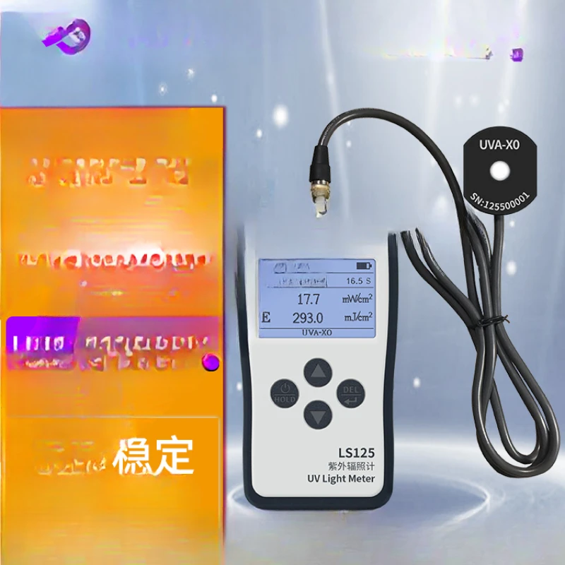 

UV tester, illuminance, UV power meter, irradiance meter, intensity detection, UVA multi-channel