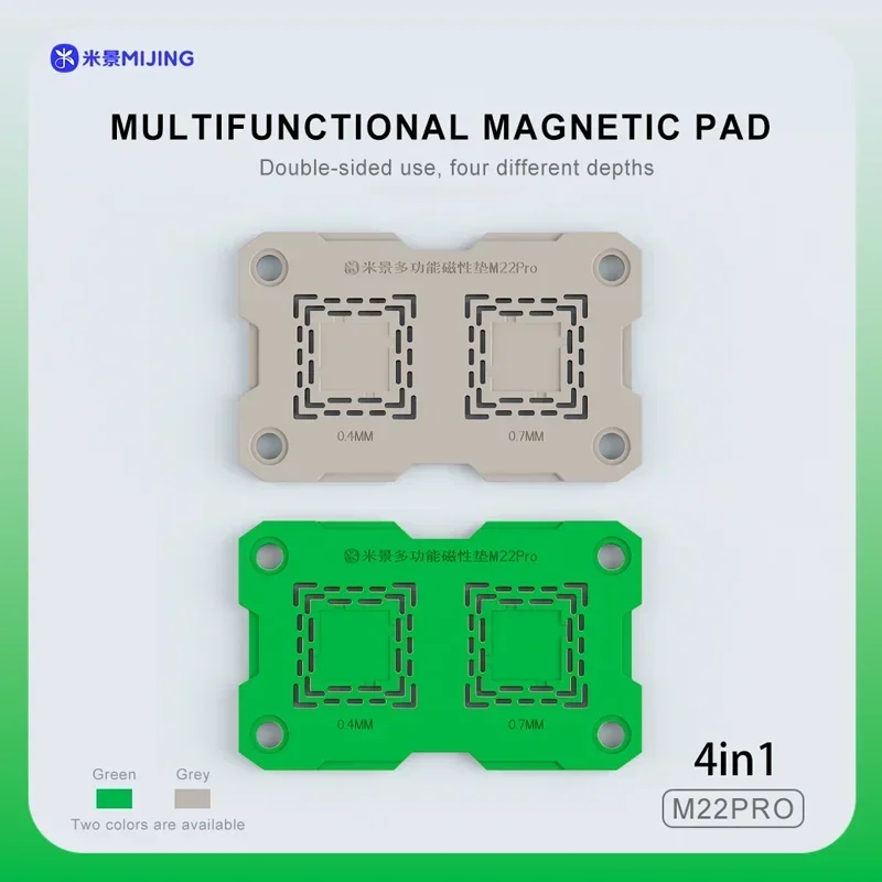 

Mijing M22PRO Multifunctional Magnetic Pad Heat-resistant Silicone Pad Suitable for Chip IC Chip Repair Work Pad