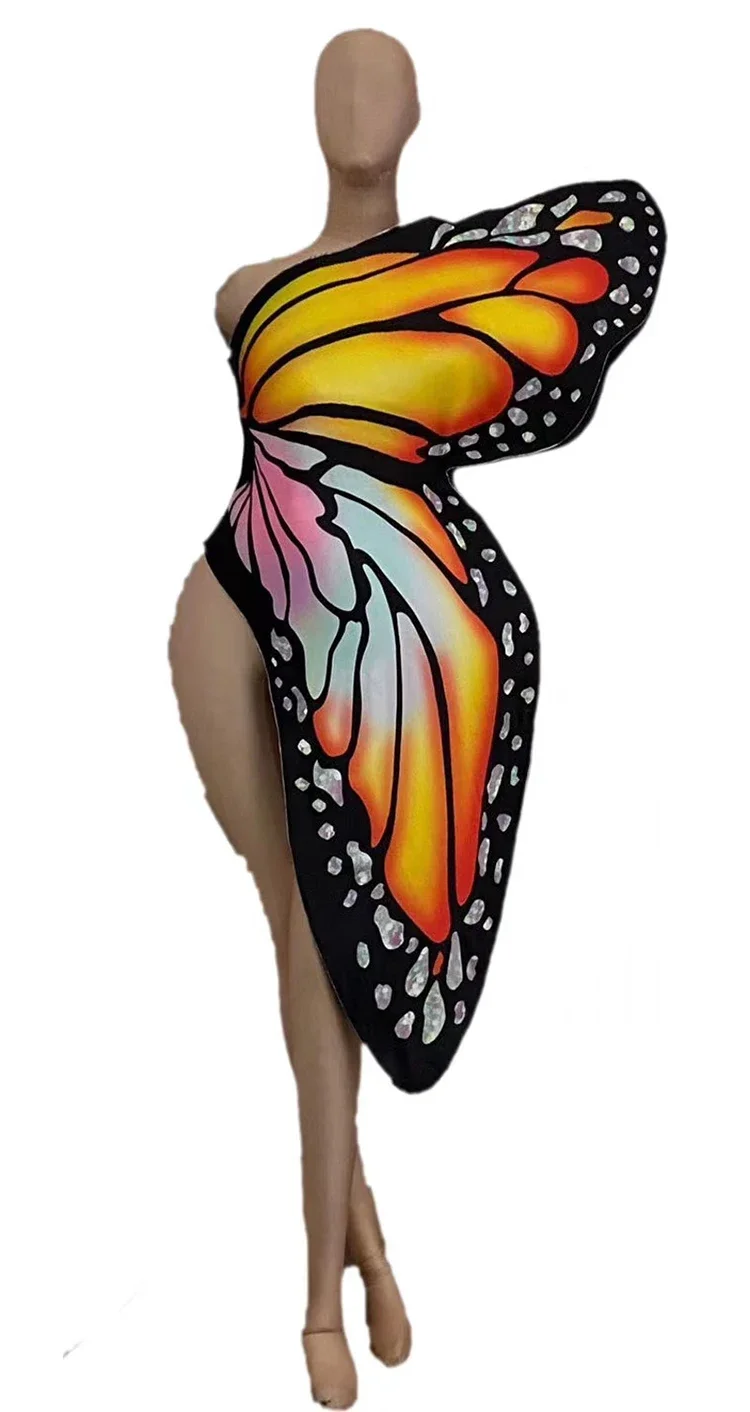 Аксессуары для рейва, праздничные наряды, крылья бабочки, аксессуары для костюмов, сценическая вечеринка, крылья для ночного клуба, косплей, женский танец, трансвестит