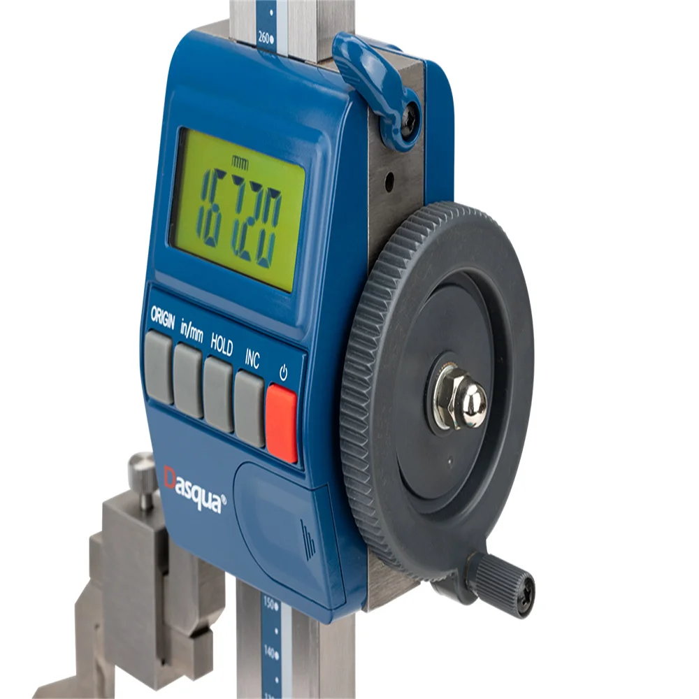 Dasqua 0-300mm 600mm IP65 Water Proof Heavy Duty Digital Electronic Height Gauge 0-12'' Calibrador De Altura Digital