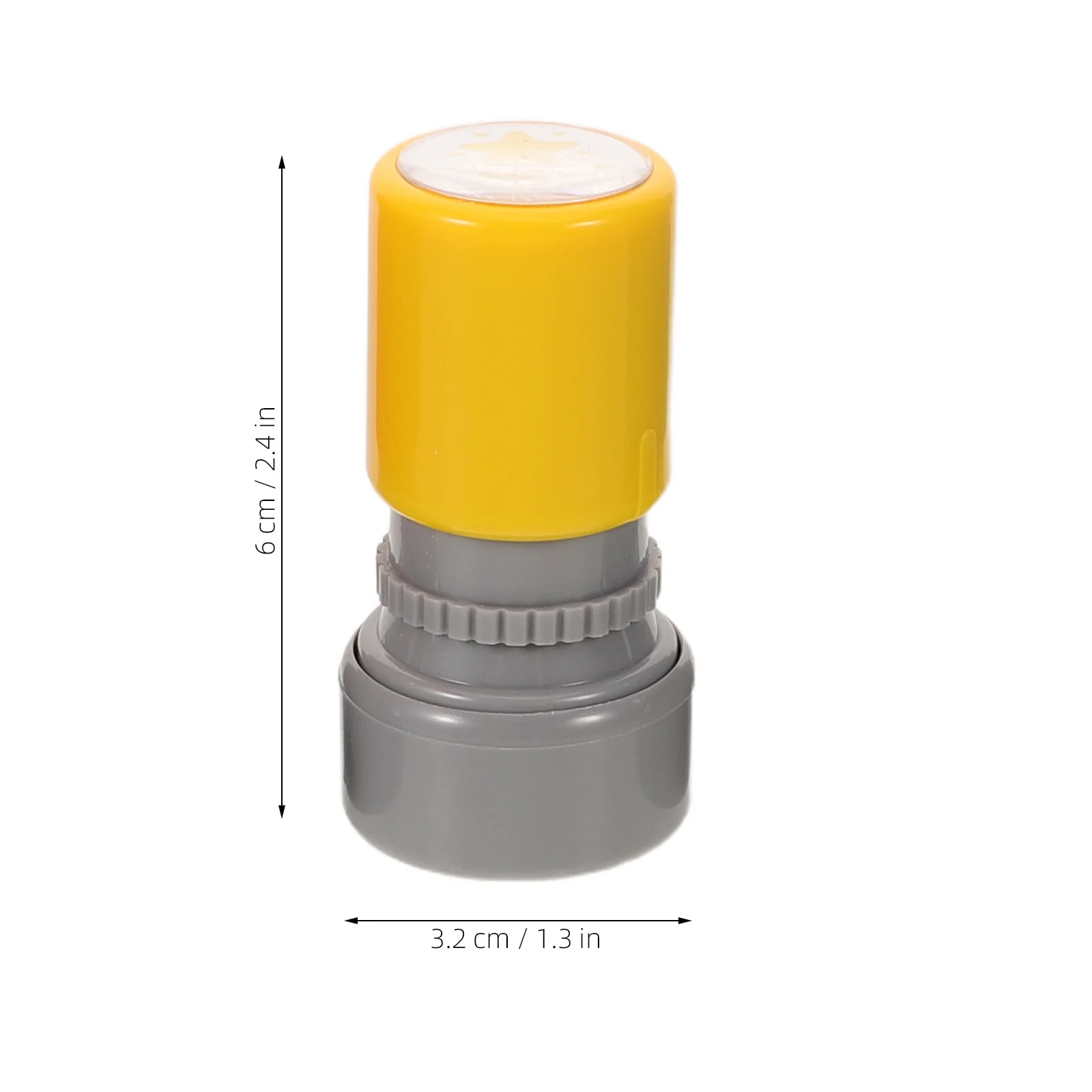 6 قطعة طوابع المعلم الملونة التحبير الذاتي الدرجات Stamps الفصول الدراسية الواجبات المنزلية ردود الفعل مكافأة تحفيزية ختم للأغراض الابتدائية