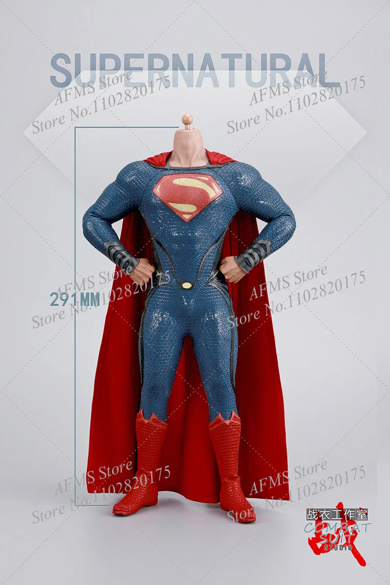 

Comba SuitStudio SN01 1/6 Men Soldier Superman Body 12Inch Action Figure Special Area Mirror Coating Combat Model Dolls