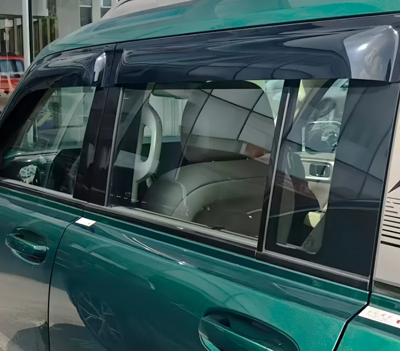 Auto Car Window Rain Guards Fit for Haval V7 Raptor Plus 2026 Modified Widening and Thickening Car Windows Provide Rain Shelter
