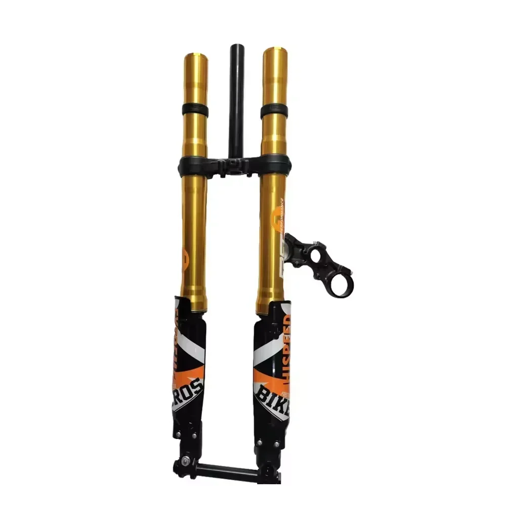 

Fastace ALX13RC 2.0 Electric Bike Gold Tube Fork 38-60/38/50/60LBS DH Hydraulic Suspension Forks Bike Inverted Forks