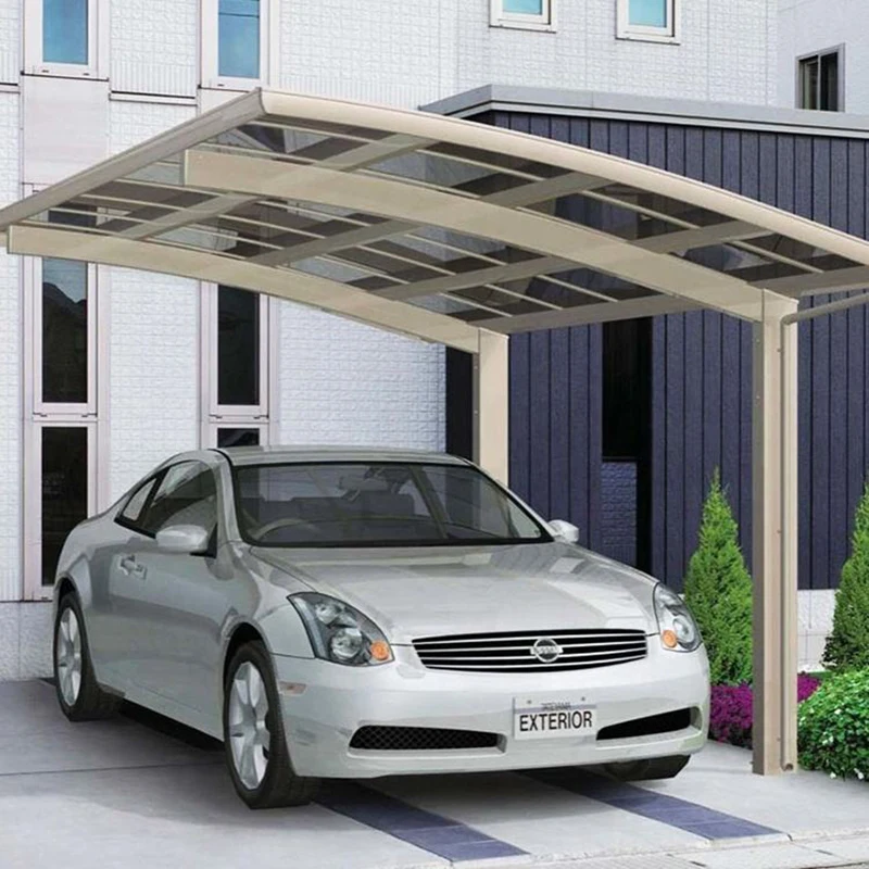 Aluminum Multi function Car Port Garages Aluminium Carport Modern Design Car Canopy Parking Carport