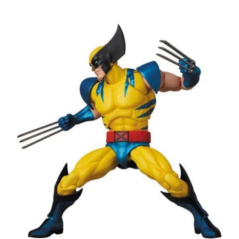 Figurines d'action Mafex Wolverine, réédition Logan, Marvel, X-Men, Avengers Medicom, jouet pouvant être déplacé, cadeau d'anniversaire, nouveauté 2024