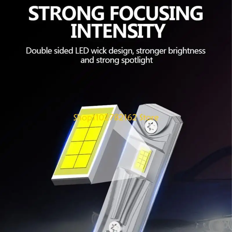 547B Omnidirectional LED Headlight Focused Light Beam Efficient Cooling System 6500K Waterproof for Automotive