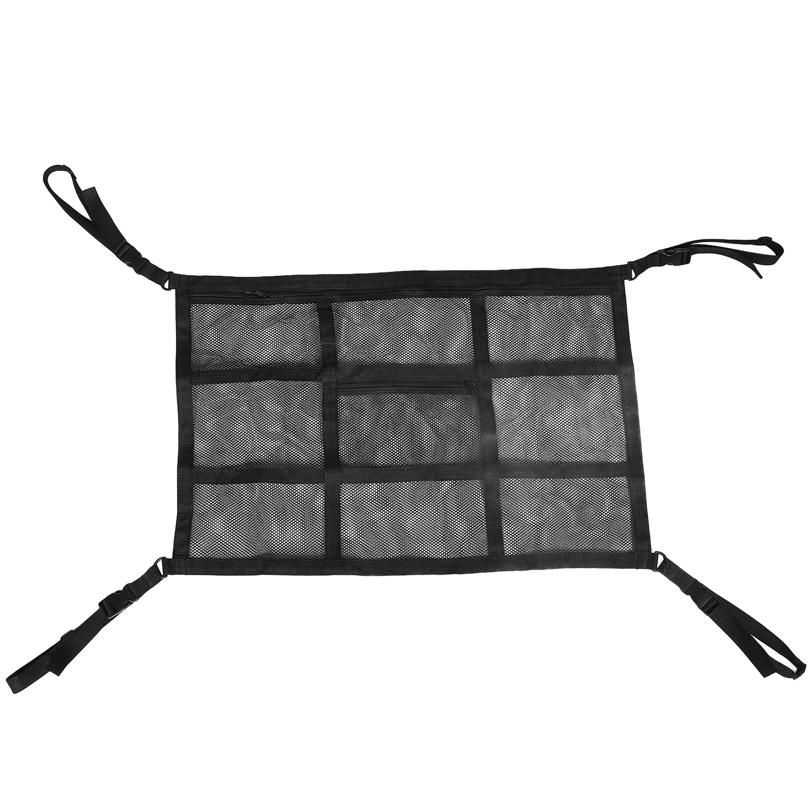 

Double Ceiling Storage Net Waterproof Dustproof Cargo Organizer for Travel Camping Suv Truck Load Bearing Net