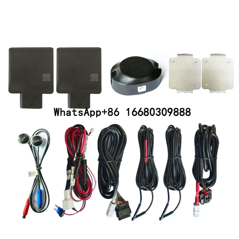 Vehicle mounted BSD blind spot warning RCTA 77GHz microwave radar lane changing assistance BSM blind spot detection system