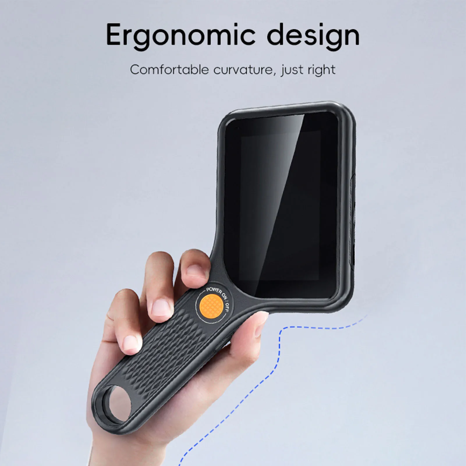 Handheld Digital Microscope 3.0in  Color Screen Handheld Digital Microscope 500X 1980x1080P for Textile Printing Inspection