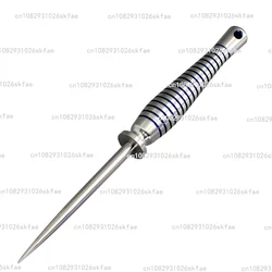 Titanium Alloy Outdoor Tools Tea Needle Awl Hidden Dual-Use Baking Color Edc Portable Detachable