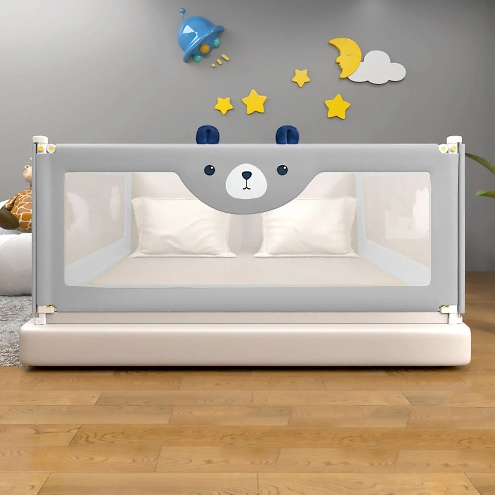 1Pcs Bed Rails for Toddlers Safety Bed Guard Rails for Kids Height Adjustment Specially Designed for Twin Full Queen King Size