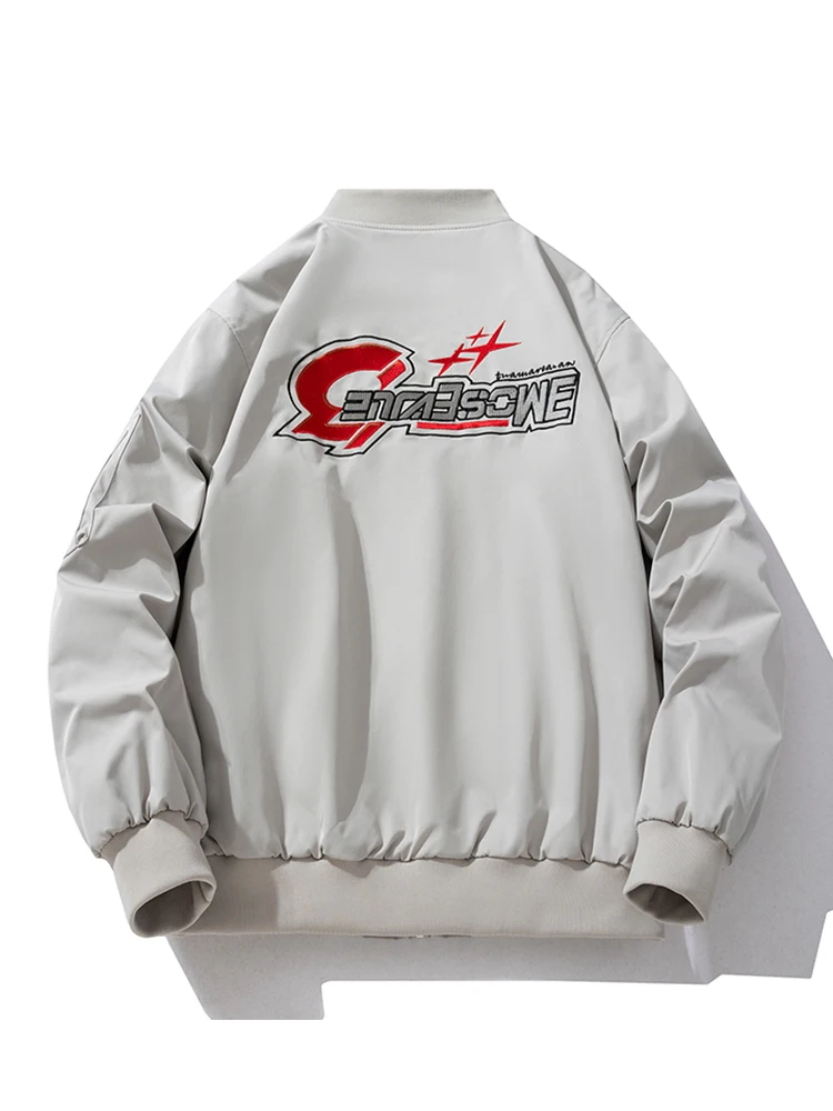 

Мужская куртка в американском ретро-стиле: утепленный хлопковый бейсбольный жилет с вышивкой для весны, осени и зимы – стильный и эффектный.