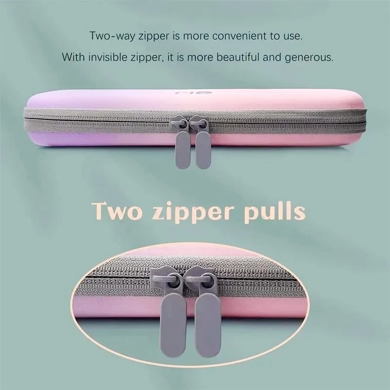 Bolsa de almacenamiento protectora para consola de juegos NS Switch, funda de Color degradado para Switch OLED con ranuras para tarjetas, bolso de viaje