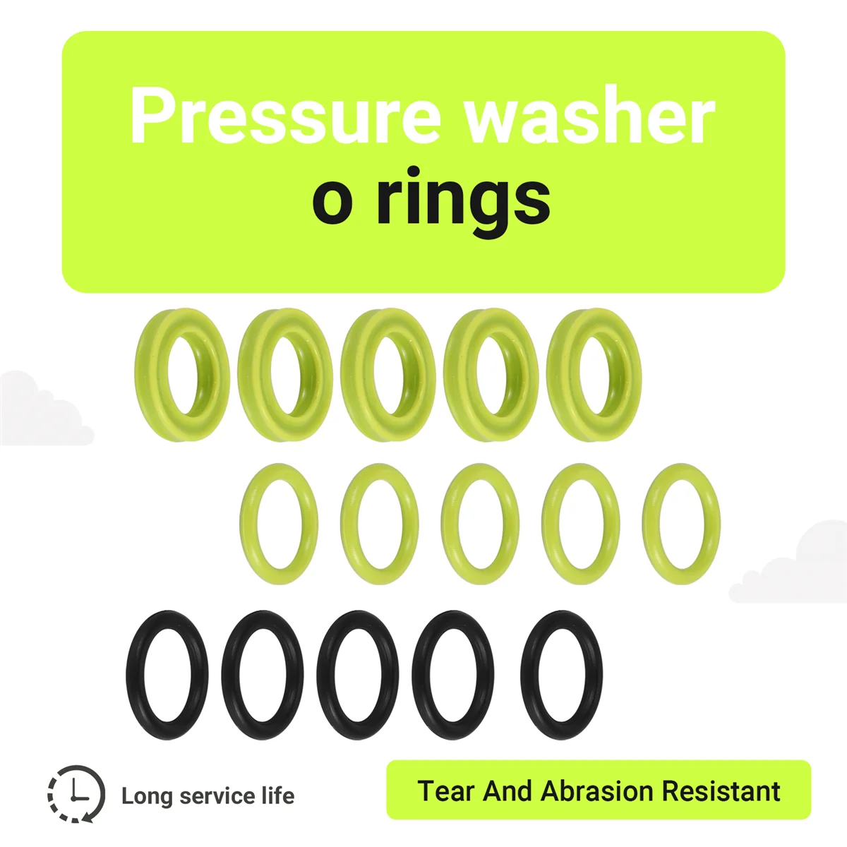 Jeu de joints toriques pour nettoyeur haute pression K24/2018, ensemble de pièces de rechange pour nettoyeur haute pression professionnel, TR 2.880-001.0BAAN