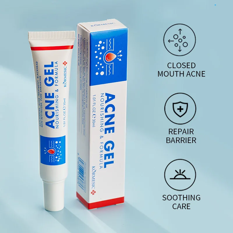 Smoothing Pimple Gel Blackhead Remove Repair Face Cream Oil Control Shrink Pores Moisturizing Brighten Skin Care Korean Cosmetic