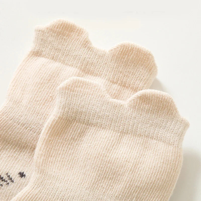 3/5 Paar rutschfeste Bodensocken mit bezauberndem Tiermuster für Babys, atmungsaktive Freizeitsocken für Jungen und Mädchen, Kinder-Indoor-Aktivitäten – Detail 8