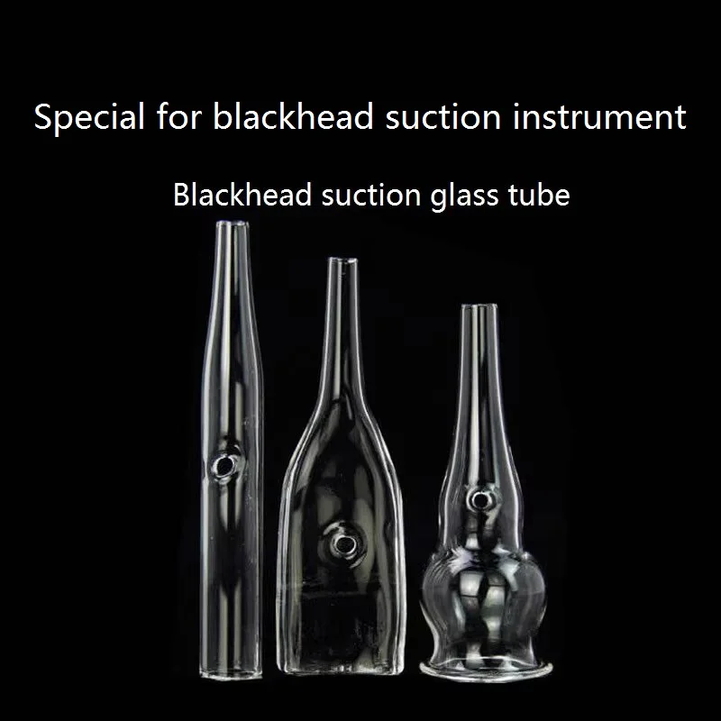Beauty Salon Blackhead Suction Equipment Accessories Oil Suction Blackhead Suction Circular Glass Tube Filter Spray Bottle view 3