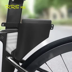 Rrskit Bicycle Seat Tube Storage Tail Bag Waterproof Hard Shell Shock-absorbing Droplet Type Bicycle Saddle Bag For Road Bike