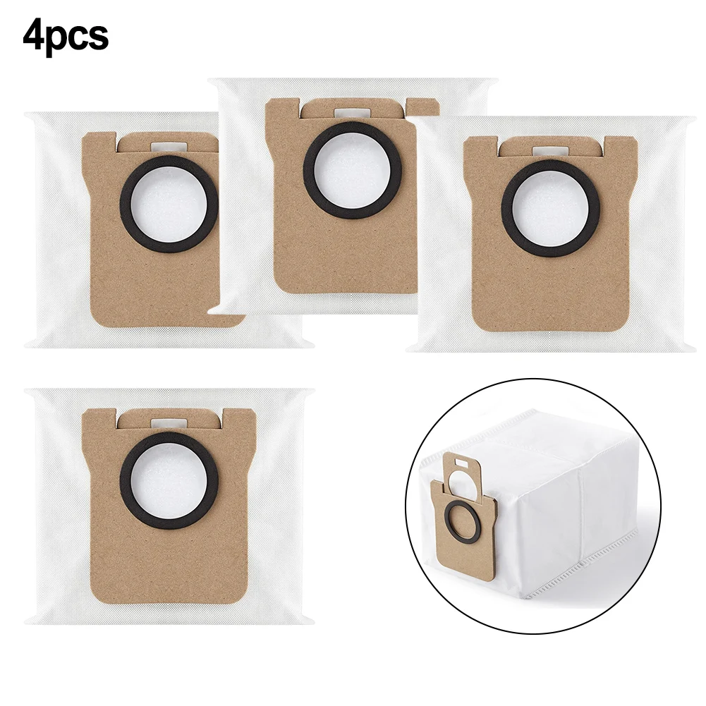 4pcs/set  Dust Bags Collector Sets  For  Ultra 3.2L Vacuum Cleaner Spare Parts Replacement Home Appliance Accessories