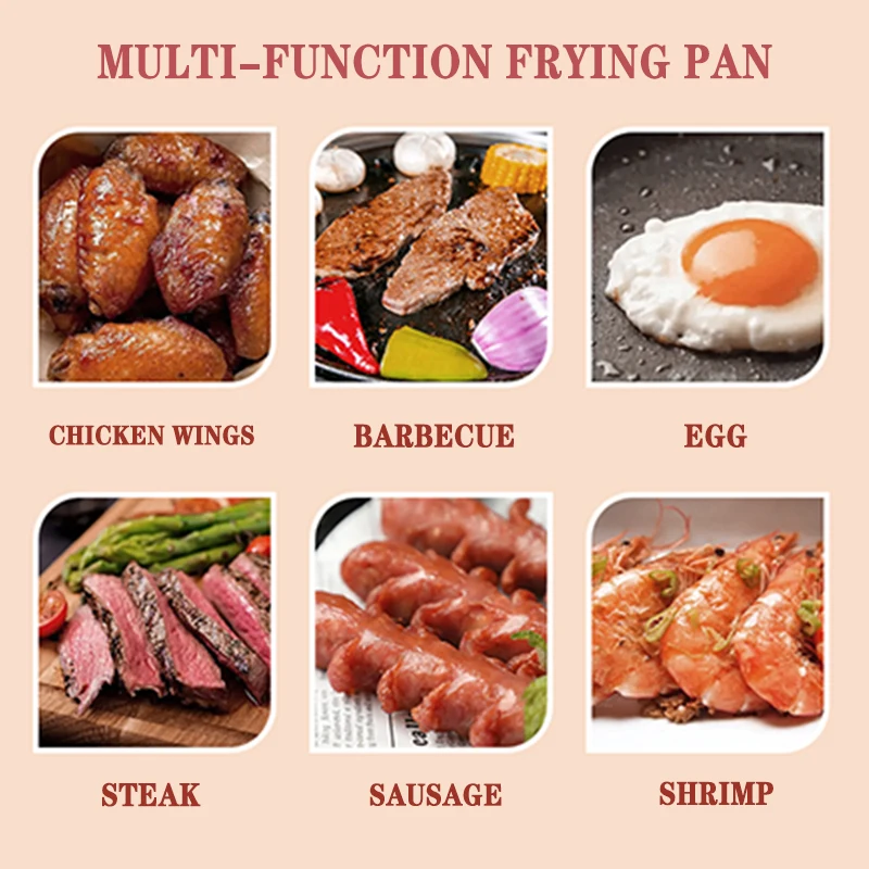 Korean Style Non-Stick round Grill Pan Maifan Stone Induction Gas Compatible Pork Belly Roaster Barbecue Tray Cooker Plate image 3