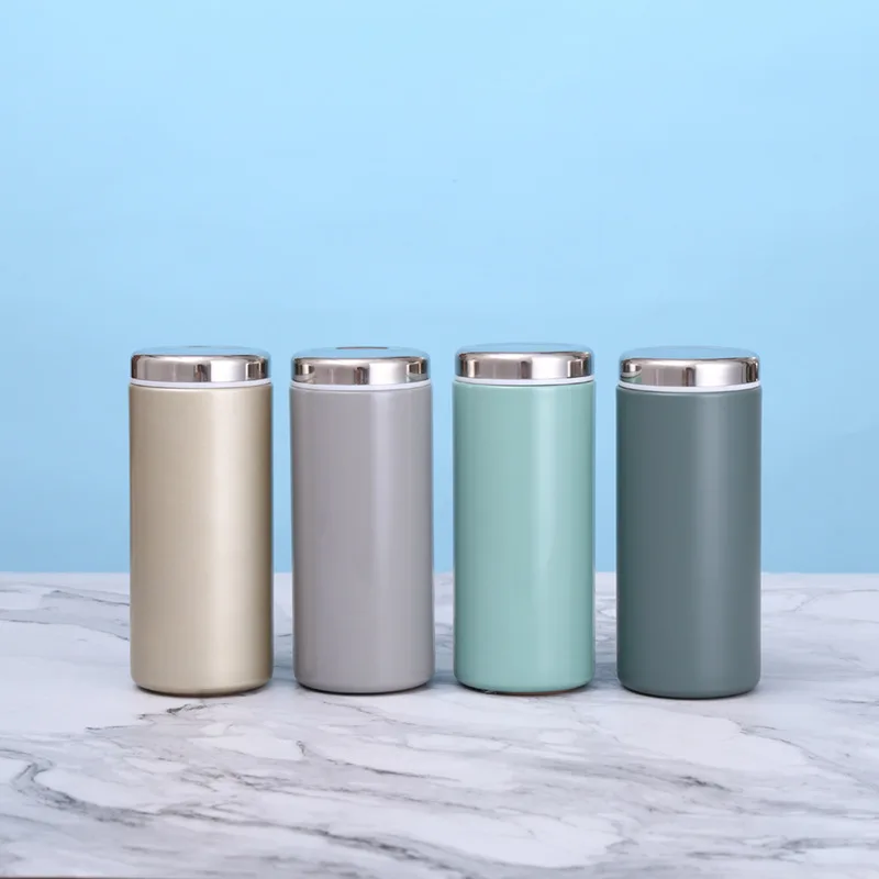 Mini Pocket Thermos in stile giapponese bottiglia isolata in acciaio inossidabile per ragazze Mini Cute Water Cup Drinkware Thermos