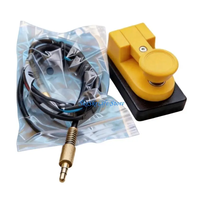 E65E Light Weight Morse Code Set Morse Code Keyer with Tool Auditory Cable