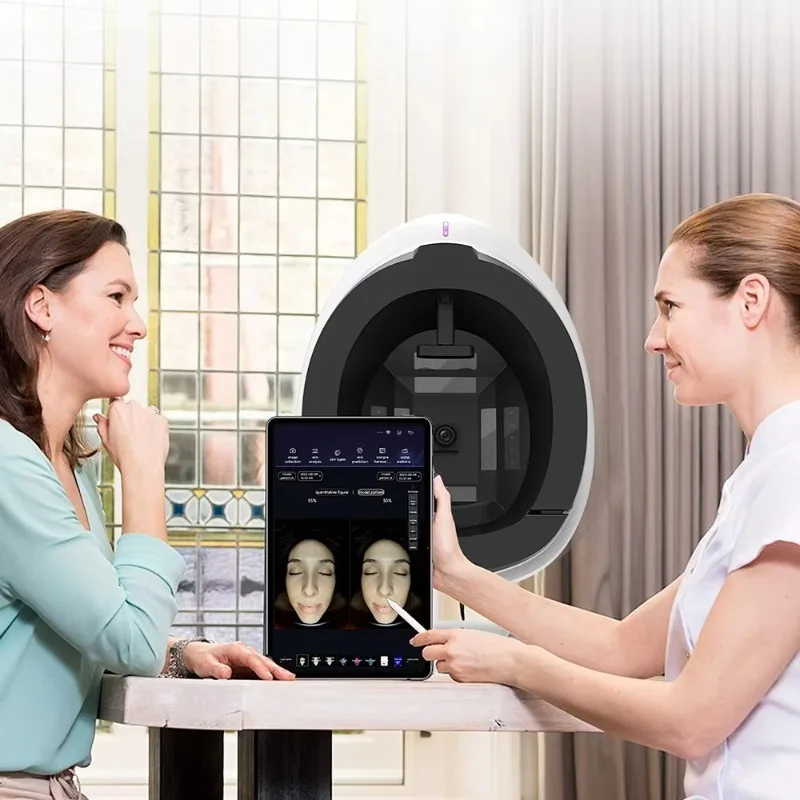 Portable USB Skin Analyzer Laser Facial Scanner Skin Testing Machine For Salon Home Skin Care