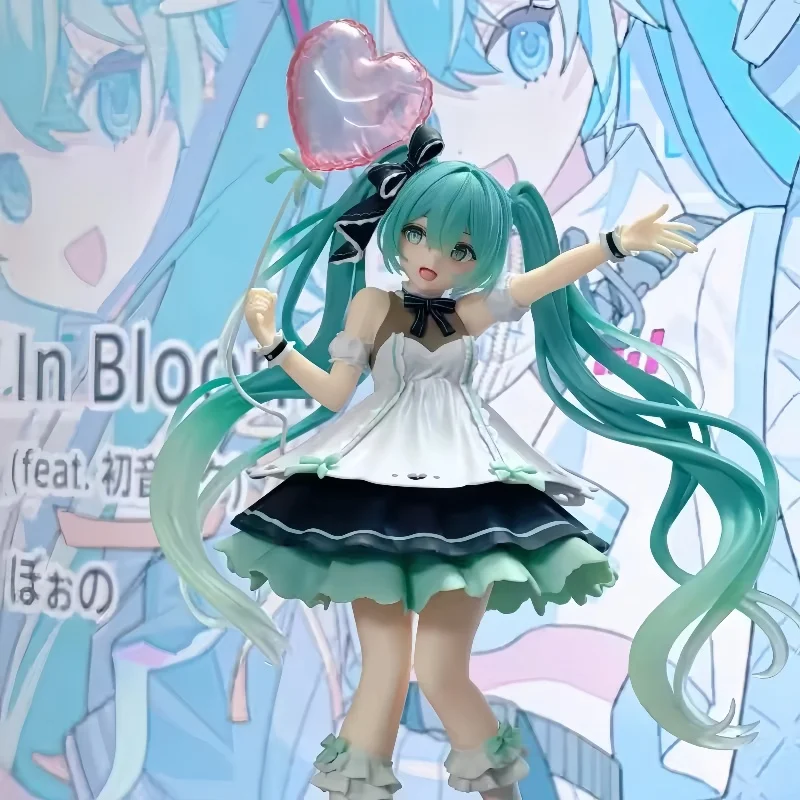 In Stock Original Taito Hatsune Miku Birthday2025 Party Amp Anime Figure Birthday Present Model Doll Desktop Ornaments Toy Gifts