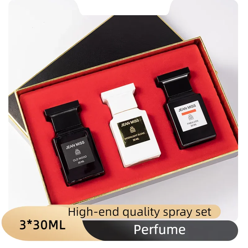 

3*30ml High-End Quality Men's Perfume Three-Piece Set Mature Charming And Sexy Cologne Eau de Toilette Arab Men's Perfume