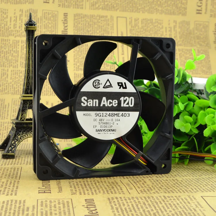NEW ORIGINAL 9G1248ME403 48V 0.16A 12025 120x120x25mm COOLING FAN RADIATOR