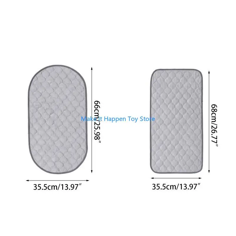 28EC مبدل حفاضات الأطفال، ملاءة ناعمة وماصة لتغيير الحفاضات مقاومة للماء #6