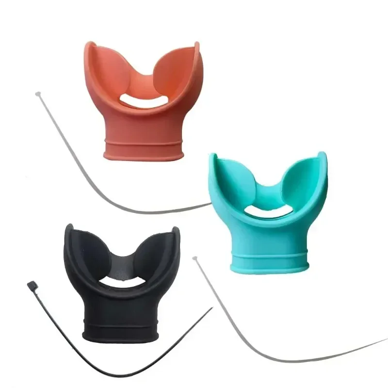 Scuba Diving boccaglio in Silicone per secondo stadio regolatore per snorkeling bocchino colorato per polpo morso