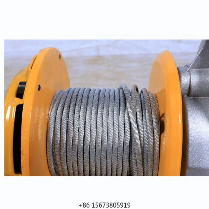 Hot Selling Outdoor or Indoor Electric Wire Rope Hoist Winch With Clutch 500kg  600kg 1000kg
