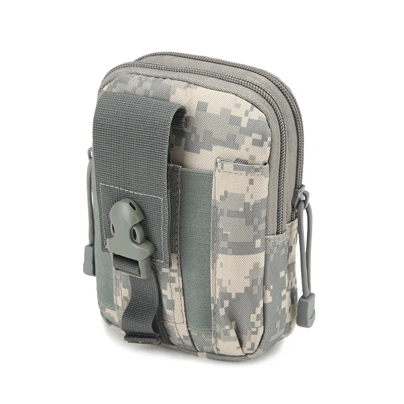 Nylon Molle Tasche Gürtel Hüfttasche Tasche Outdoor Handytasche Taille Fanny Pack EDC Werkzeugtasche für Outdoor-Sportarten Laufen Wandern – Detail 17