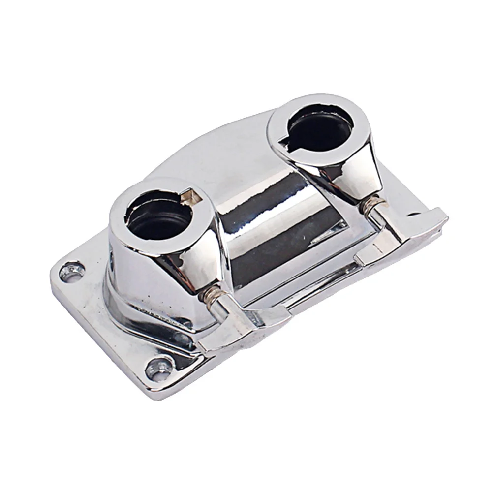 

Double Hole Drum Connector Base Hardware Brackets Bass Tom Mount Parts Accessories for Cymbal
