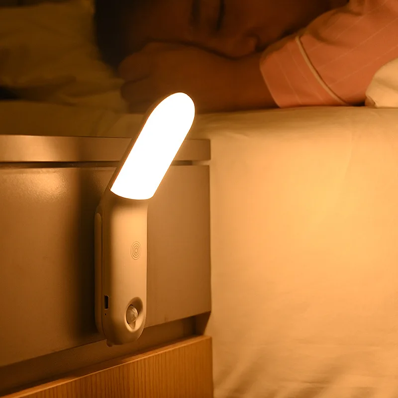 New Model LED Rechargeable Wall Lamp For Bedroom Eye Protection Read Book Wall Light Bedside Popular Online led Reading Lighting