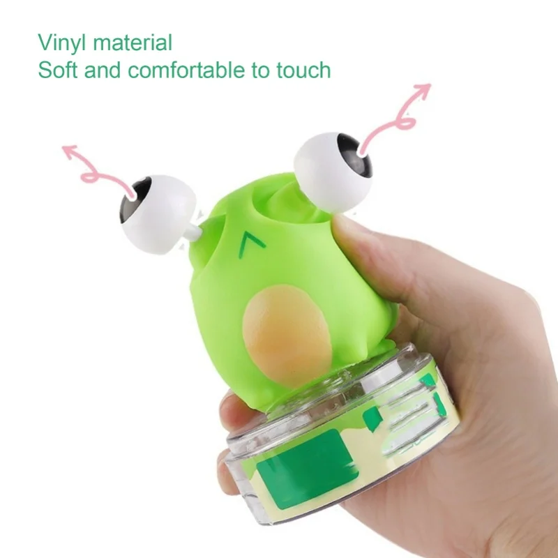 8pcs Cartoon Squeeze Toy Eyes Opening Stress Anxiety Relive Animal Squeezing Sensory Toy For Kids