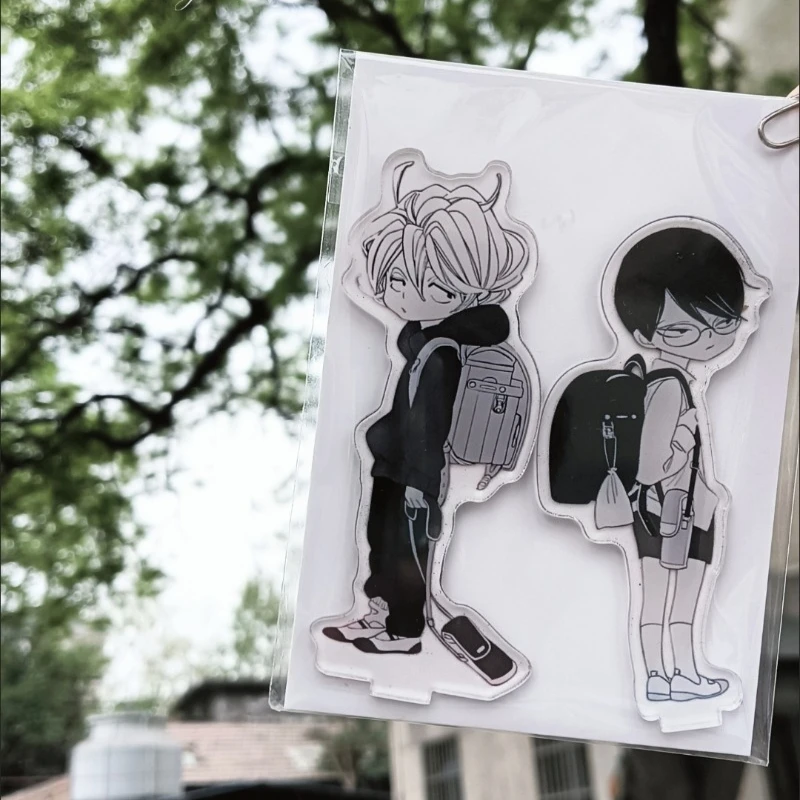 Doukyuusei Hikaru Kusakabe Rihito Sajou Anime Zweidimensionaler Cartoon-Desktop-Ständer, personalisiertes Acryl-Figurenmodell, Geschenk – Detail 3