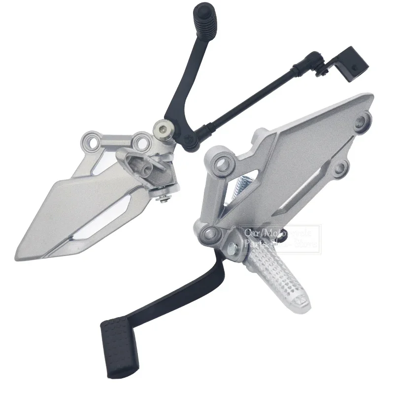 

Motorcycle Accessories 2Pcs/Pair Pedal Shifter Motorcycle Shift Lever Foot Peg Bracket For KAWASAKI NINJA Aluminum Mount Bracket
