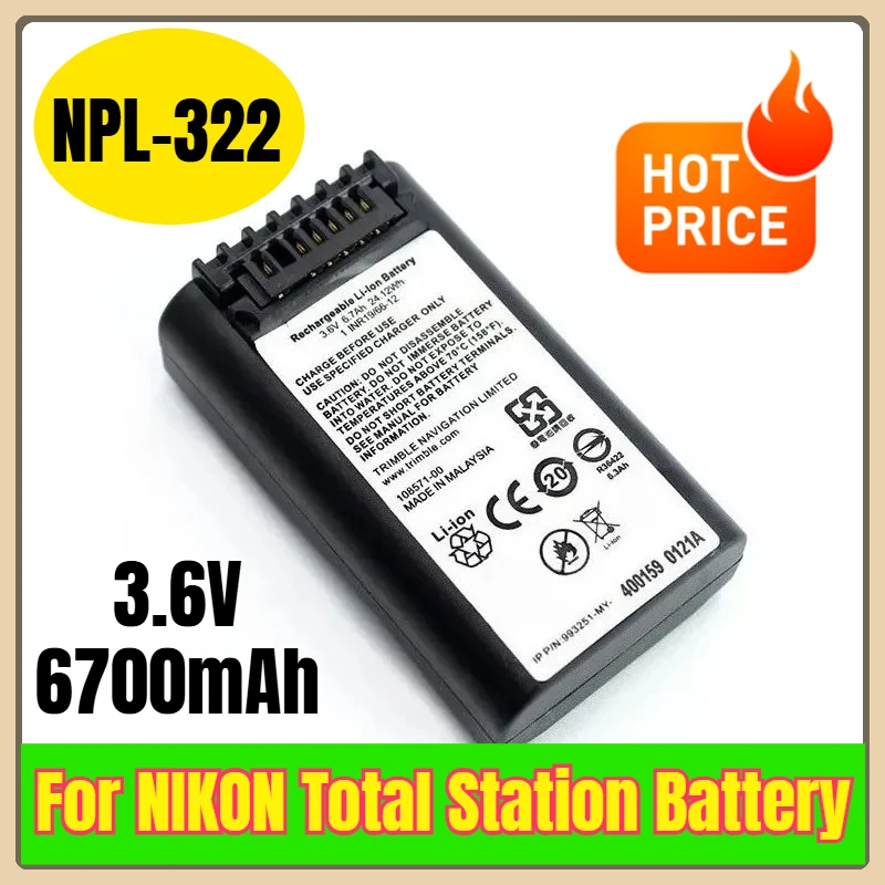 3.6V 6700Mah NPL-32…