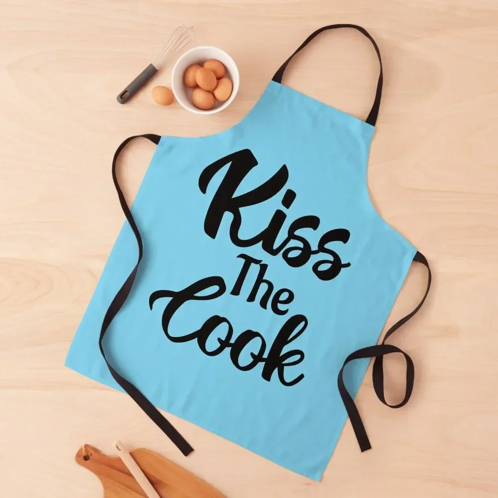 

Kiss The Cook Funny Novelty Apron Cleaning Products For Home japanese woman Kitchen Tools Men kitchen Apron