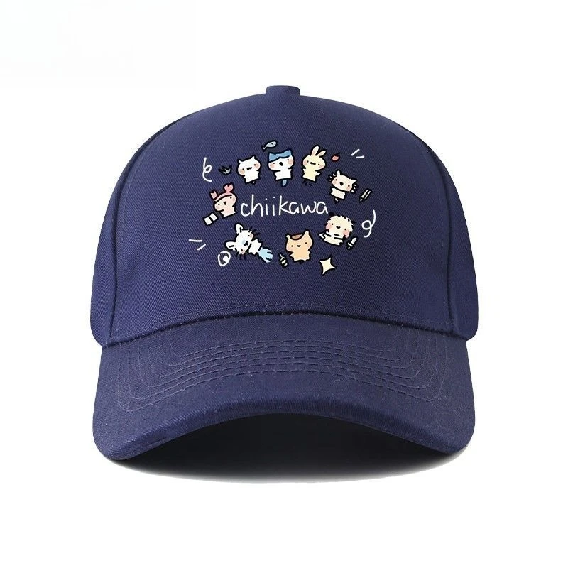

Chiikawa Series Hachiware Usagi Cartoon Peripheral Baseball Cap Men and Women Teenager Outdoor Cute Duck Caps Girl Birthday Gift