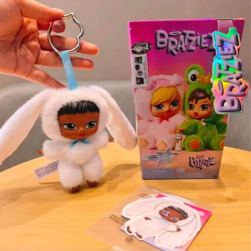 In Stock Original Bratzz Bratziez Iconz Dolls Series 20cm Plush Pendant Charm Keychain Cute Doll Ornament Collect Toys Gift