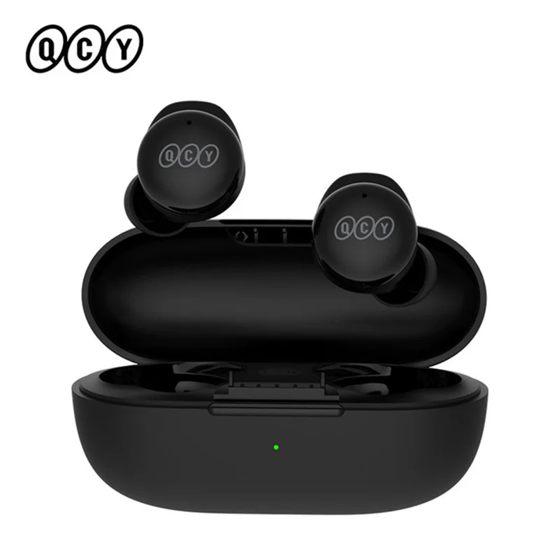 Original QCY T17 ENC Wireless Earphone Bluetooth 5.3 Low Latency Mode Earbuds AAC HD audio codec Headphone Touch Control