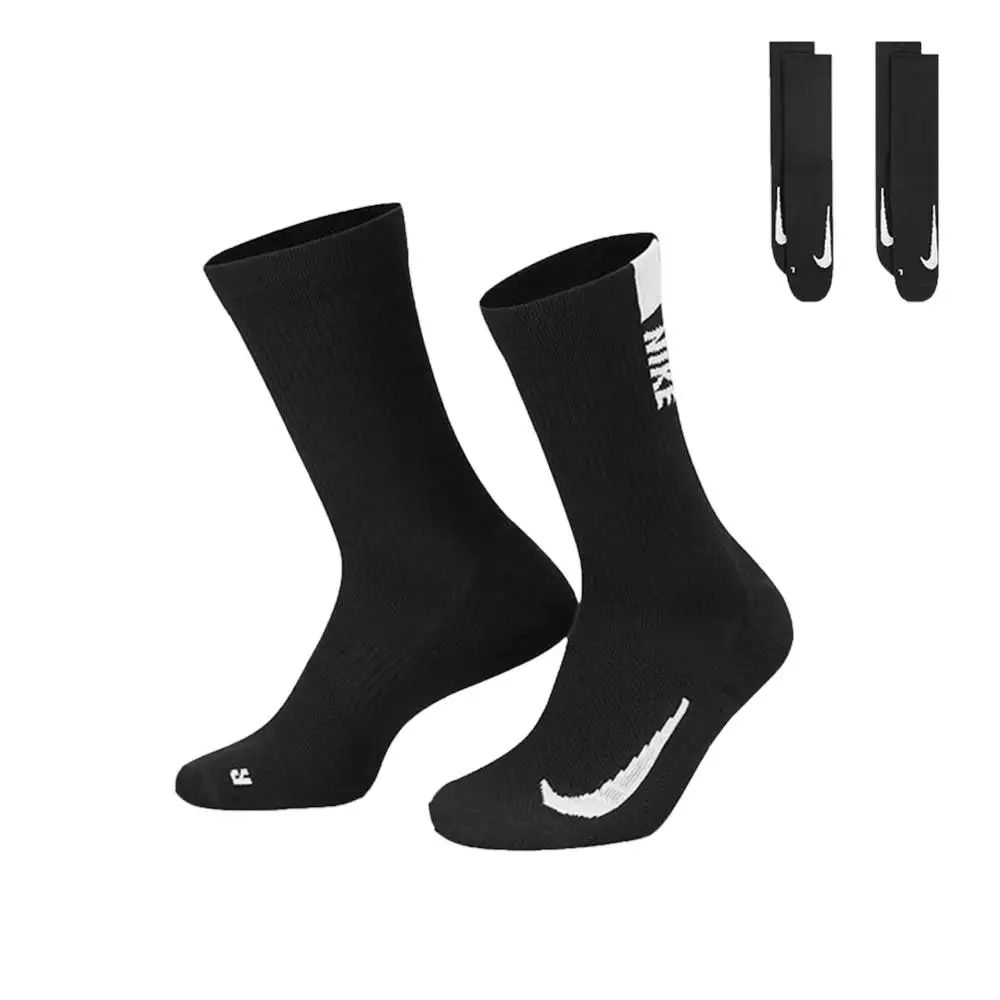 Nike Men's and Women's Sports and Casual Socks: Non-Slip, Training, Running, Comfortable, and Breathable—3-Pack SX7557-010