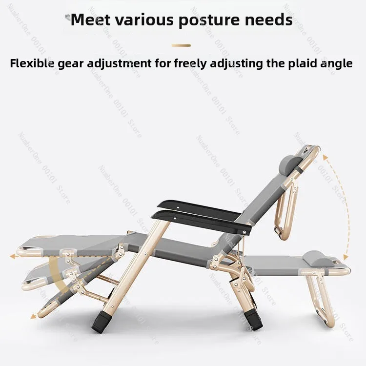 Folding Chaise | Lunch Break Portable Beach Office Artifact
