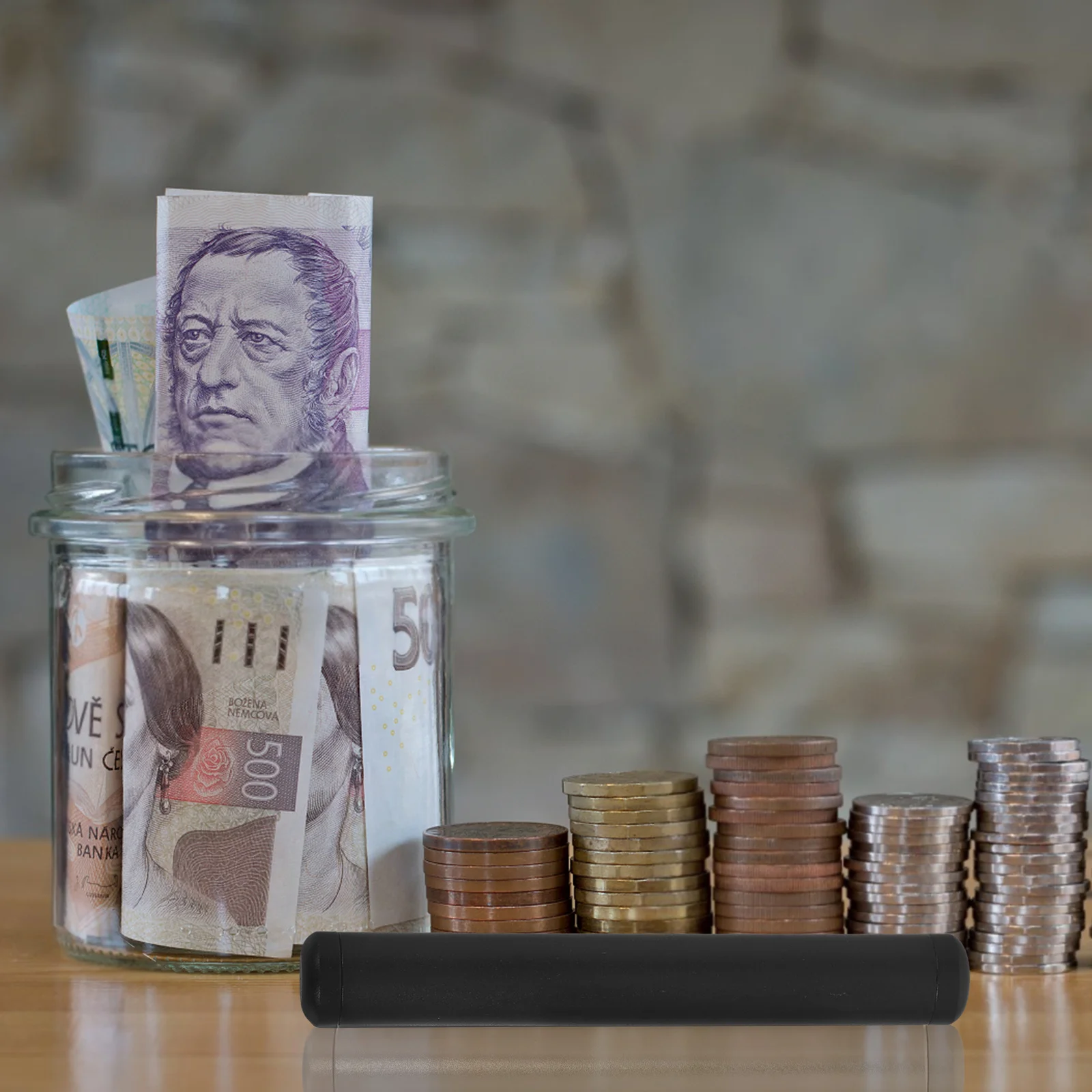 3 قطع من حاوية المال المخفية المصنوعة من الألومنيوم المقاوم للماء للسفر والأنشطة الخارجية لتخزين صندوق المال